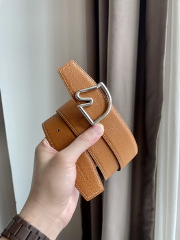 Replica Cheap Replica Hermes Reversible Leather Men Belt Width 38cm 083
