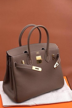 Replica Original Copy Hermes Birkin 35cm Handbag Light Gray