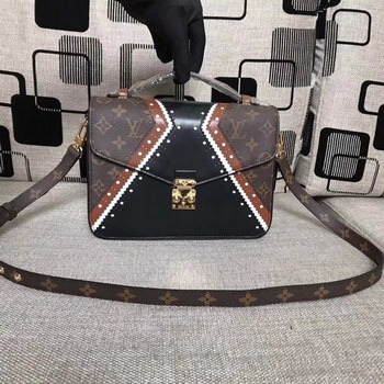Replica Louis Vuitton M43488 Pochette Metis Monogram Reverse Canvas and Calf Leather