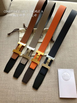 Replica Cheap Replica Hermes Reversible Leather Men Belt Width 38cm 065