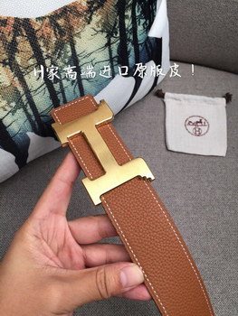 Replica Cheap Replica Hermes Reversible Leather Men Belt Width 4cm 057