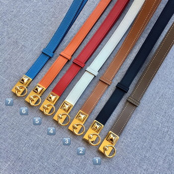 Replica Cheap Replica Hermes Women Leather Belts Width 15mm 089