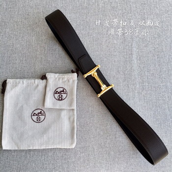 Replica Cheap Replica Hermes Mens Leather Belts Width 38cm 096