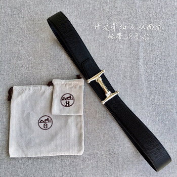 Replica Cheap Replica Hermes Mens Leather Belts Width 38cm 095