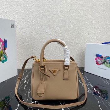 Replica Replica Prada 1BA906 Galleria Saffiano Leather Micro Bag Dark Powder Pink