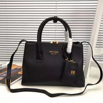 Replica Prada 1996 Women Tote Handbag Black