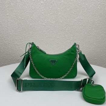 Replica Copy Prada 1BH204 Re Edition 2005 Re Nylon Bag Green