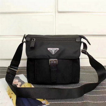 Replica Prada 8994 Men Nylon Messenger Bag