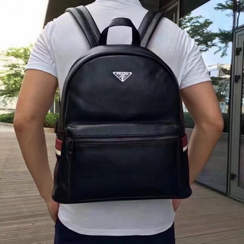 Replica Prada 1002 Men Backpack Black