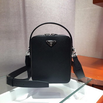 Replica Replica Prada Men Saffiano Leather Backpack 2VZ036