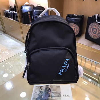 Replica Top Quality Prada PA0022 Men Printed Saffiano Leather Backpack