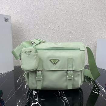 Replica Replica Prada 1BD953 Re Nylon Shoulder Bag Green
