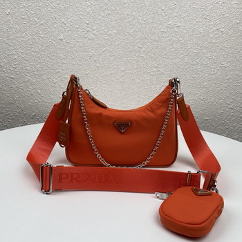 Replica Copy Prada 1BH204 Re Edition 2005 Re Nylon Bag Orange