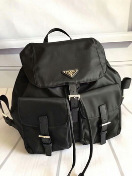 Replica Copy Prada 1BZ811 Fabric Women Backpack Black