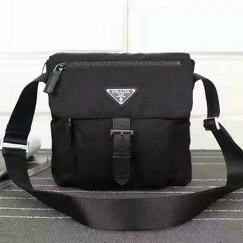 Replica Prada 8994 Men Messenger Bag Black
