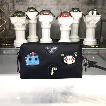 Replica Replica Prada Men Nylon Pouch 1NE693