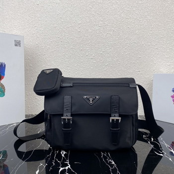 Replica Replica Prada 1BD953 Re Nylon Shoulder Bag Black
