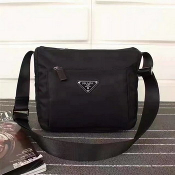 Replica Prada 0909 Men Nylon Messenger Bag
