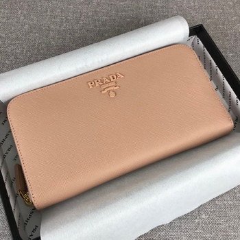 Replica Cheap Replica Prada 1ML506 Leather Wallet Earth Yellow
