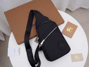 Replica Best Selling Burberry Men Bum Chest Bag Copy Black 006