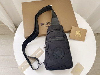 Replica Best Selling Burberry Men Bum Chest Bag Copy Black 005