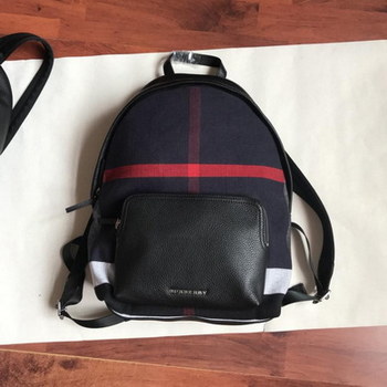 Replica Best Price Burberry Men and Women Classics Backpack Black