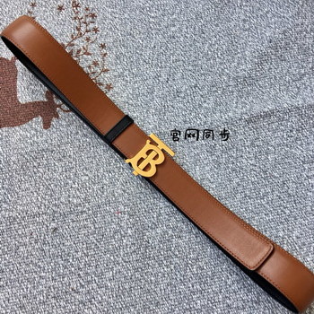 Replica Replica Burberry Women Monogram Motif Leather Belt Width 35cm 020
