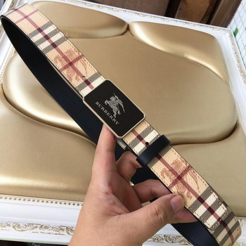 Replica Replica Burberry Men Reversible Leather Belt Width 35cm 013