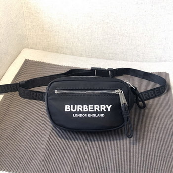 Replica Replica Burberry Men Crossbody Belt Bag Black