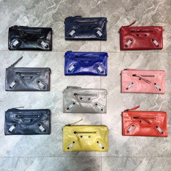 Replica Replica Balenciaga Classic Metallic Edge Wallet