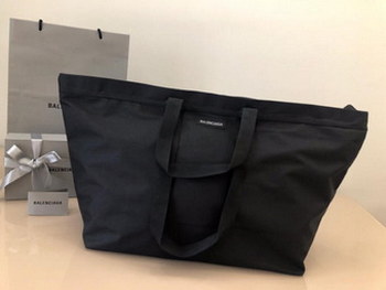 Replica Repica Balenciaga Men Shopping Bag Black