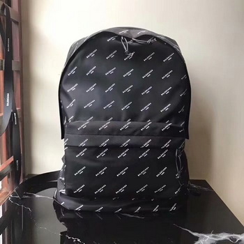 Replica Perfect Replica Balenciaga Explorer Men Backpack With Logo Black