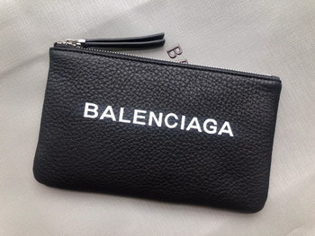 Replica Replica Balenciaga Zipper Wallet Black 4