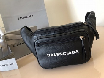 Replica Copy Balenciaga Fashion Leather Belt Pack Black Most Popular