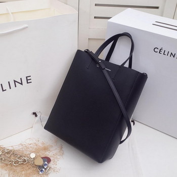 Replica Replica Celine Cabas in Grained Calfskin Black