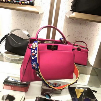 Replica Replica Fendi Peekaboo 33cm Women Handbag Rose Leather