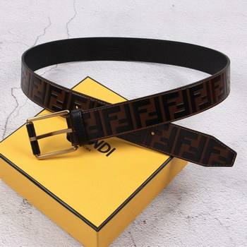 Replica Cheap Replica Fendi Leather Belt Width 38CM 001