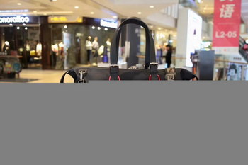 Replica Discount Fendi 7VS118AO1PF0GXN Men Duffel Bag Black Nylon and Leather