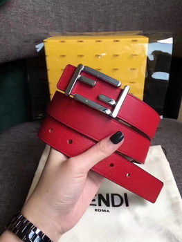 Replica Fendi Baguette Women Belt Red