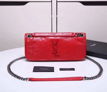 Replica Top Sale Saint Laurent NIKI Small Chain Shoulder Bag Red