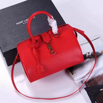 Replica YSL Monogram Saint Laurent Cabas Bag Red