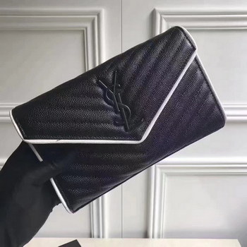 Replica Yves Saint Laurent Fashion Women Wallet Black