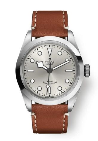Replica Tudor Heritage Black Bay 41 Silver Brown Leather Replica Watch 79540 0013 Best Buy Cheap Price Replica Watch
