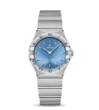 Replica Omega Constellation Manhattan 28 Quartz Stainless Steel Celestial Replica Watch 13110286003001 Best Buy Cheap Price Replica Watch