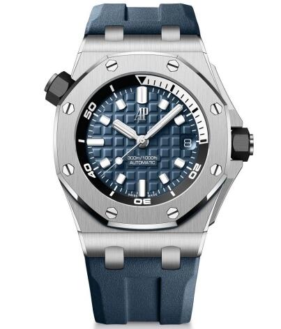 Replica Audemars Piguet Royal Oak Offshore Diver Stainless Steel Blue Replica Watch 15720STOOA027CA01 Best Buy Cheap Price Replica Watch