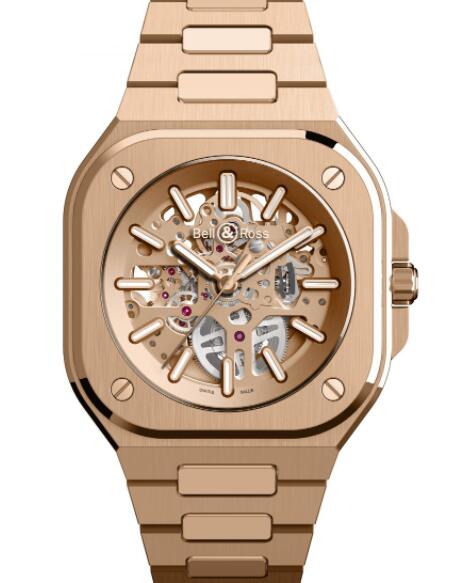 Replica BellRoss BR 05 Skeleton Gold Replica Watch BR05A PG SK PG Best Buy Cheap Price Replica Watch