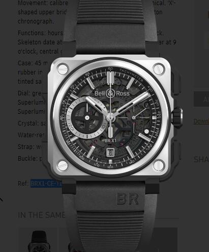 Replica Replica Bell and Ross BR X1 BLACK TITANIUM Watch BRX1 CE TI BLC Best Buy Cheap Price Replica Watch