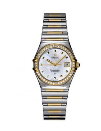 Replica Omega Constellation Automatic 275 My Choice Stainless Steel Yellow Gold Diamond MOP Replica Watch 13967100 Best Buy Cheap Price Replica Watch