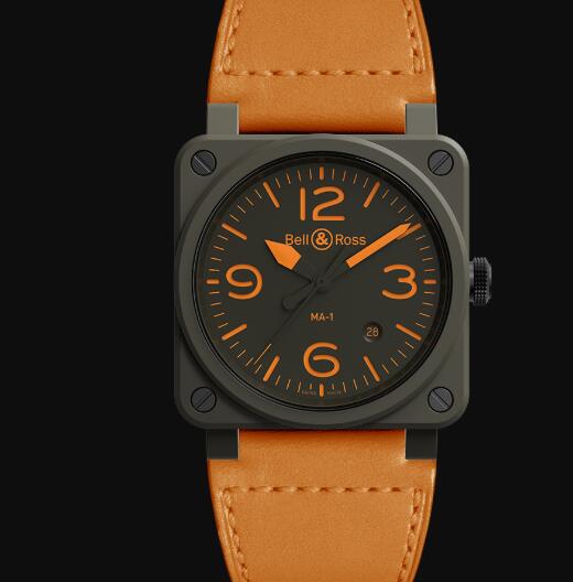 Replica Replica Bell and Ross BR 03 92 CERAMIC Watch BR 03 92 MA 1 BR0392 KAO CESCA Best Buy Cheap Price Replica Watch