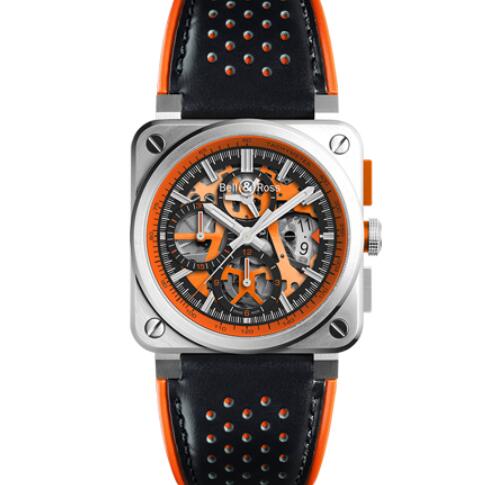 Replica Replica Bell and Ross br0394 Watch BR 03 94 AeRO GT ORANGE Best Buy Cheap Price Replica Watch